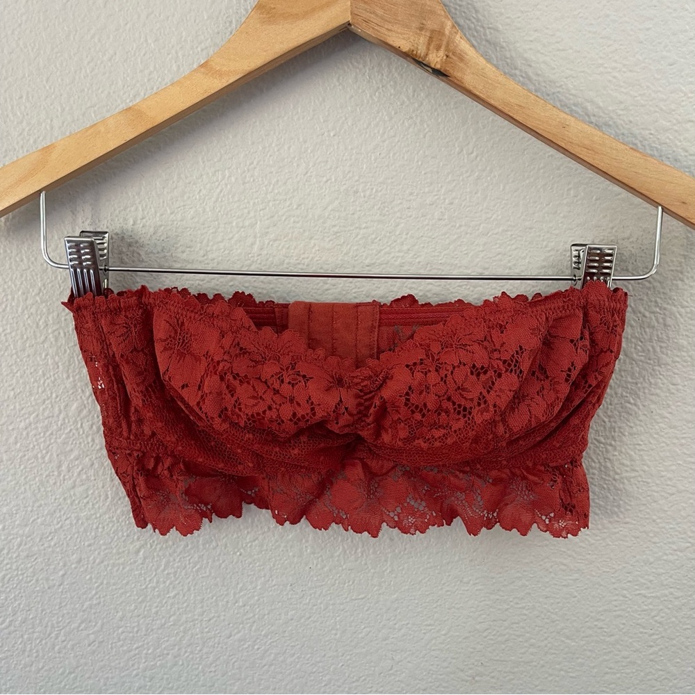 Auden Underwire Unpadded Back Closure Bandeau Bra S